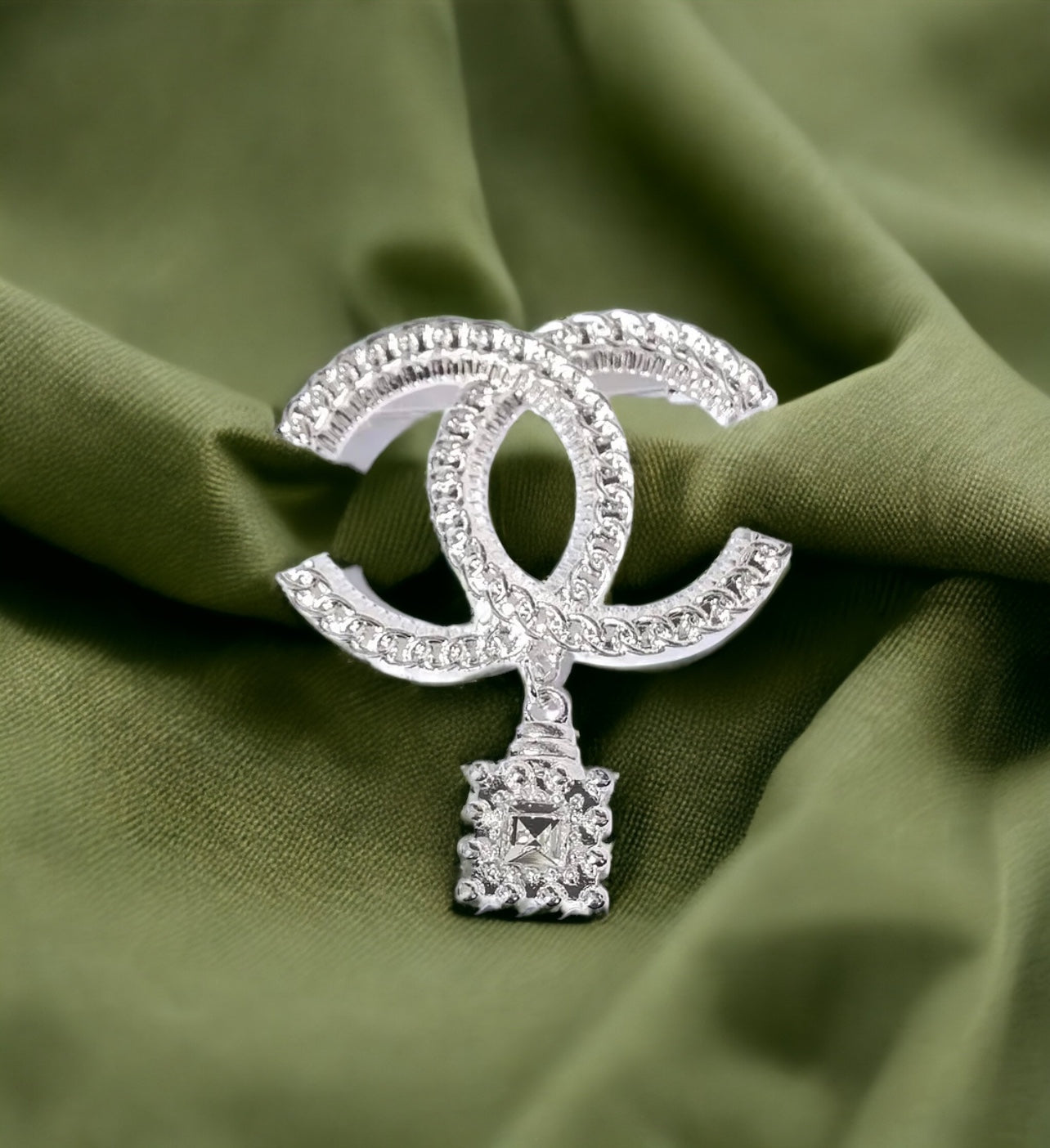 Champagne Brooch